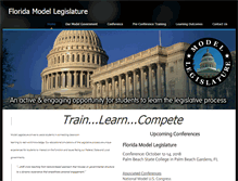 Tablet Screenshot of modellegislature.org
